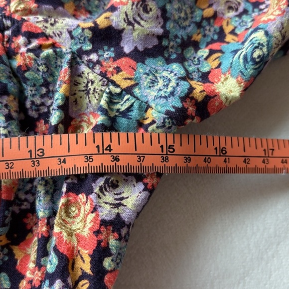 NWT FREE PEOPLE ‘Show Me Love’ Linen Blend Floral Romper Jumpsuit - Picture 6 of 14